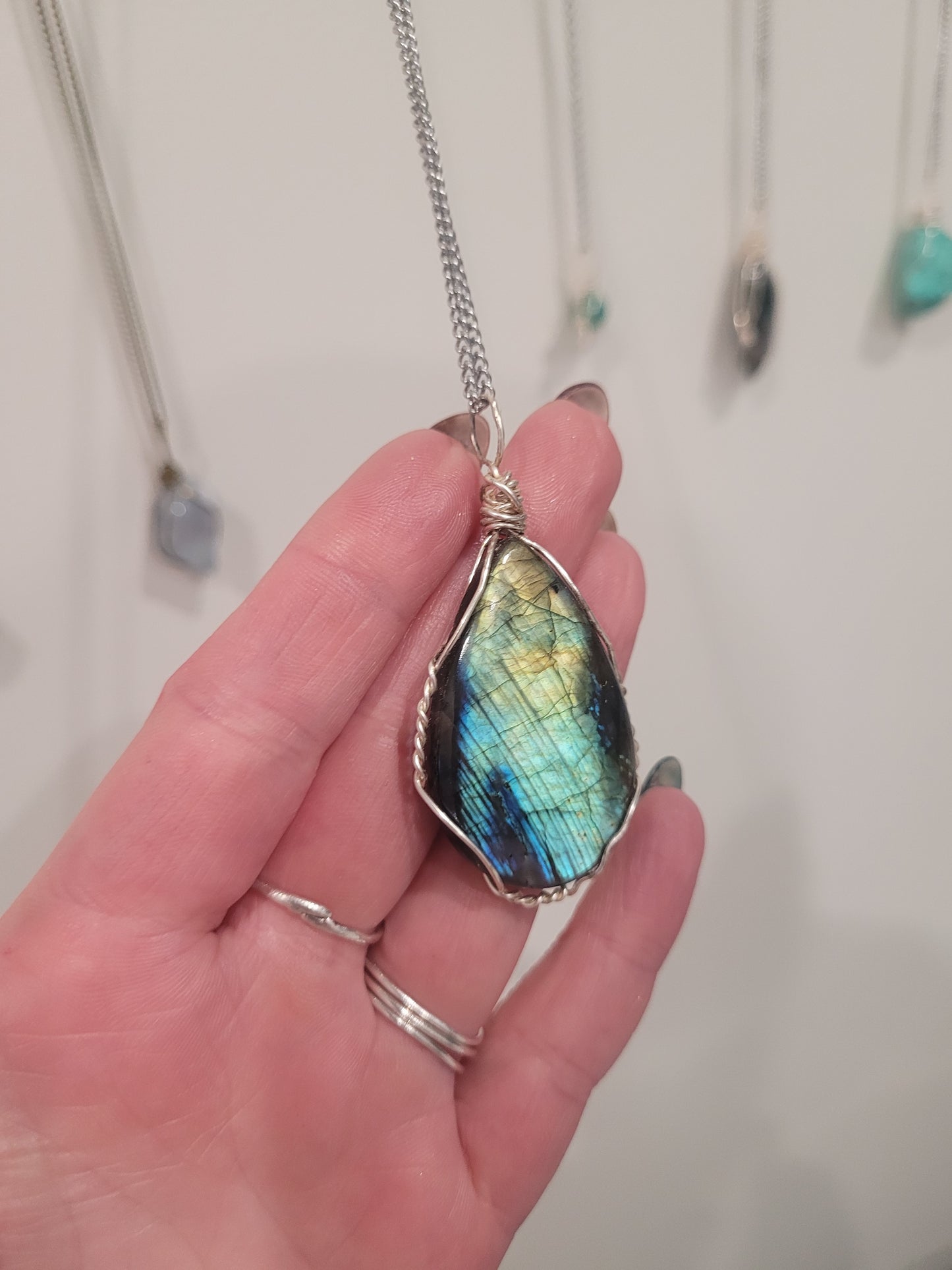 Labradorite Pendent