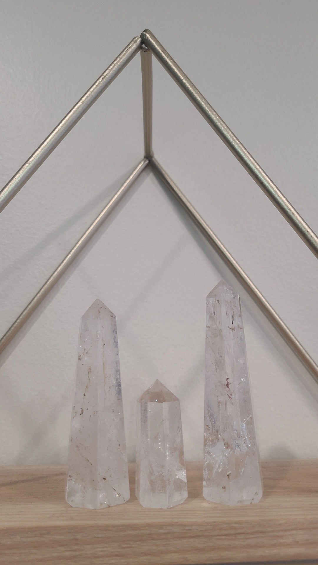 Clear Quartz Tower