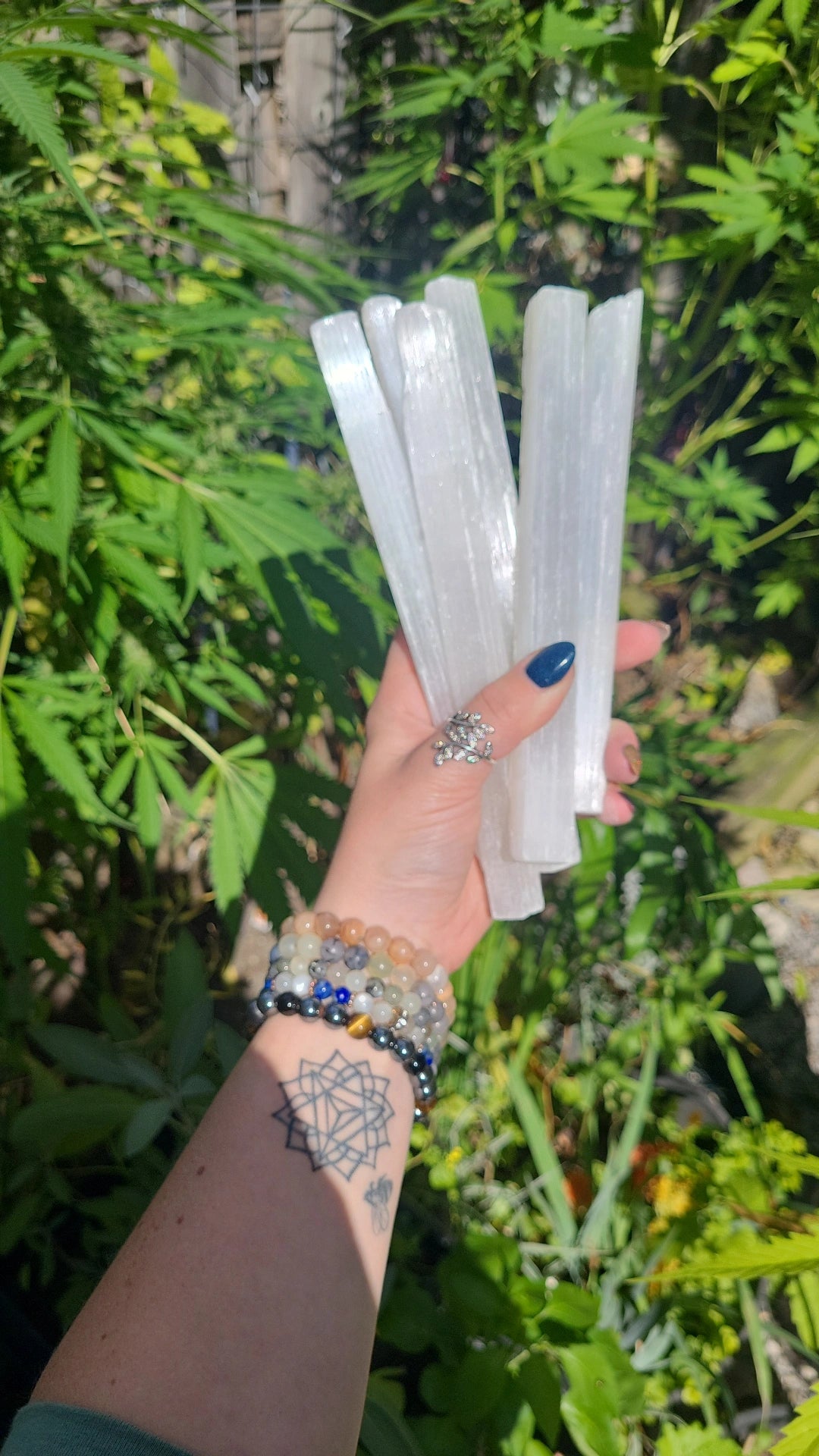 Selenite Wands