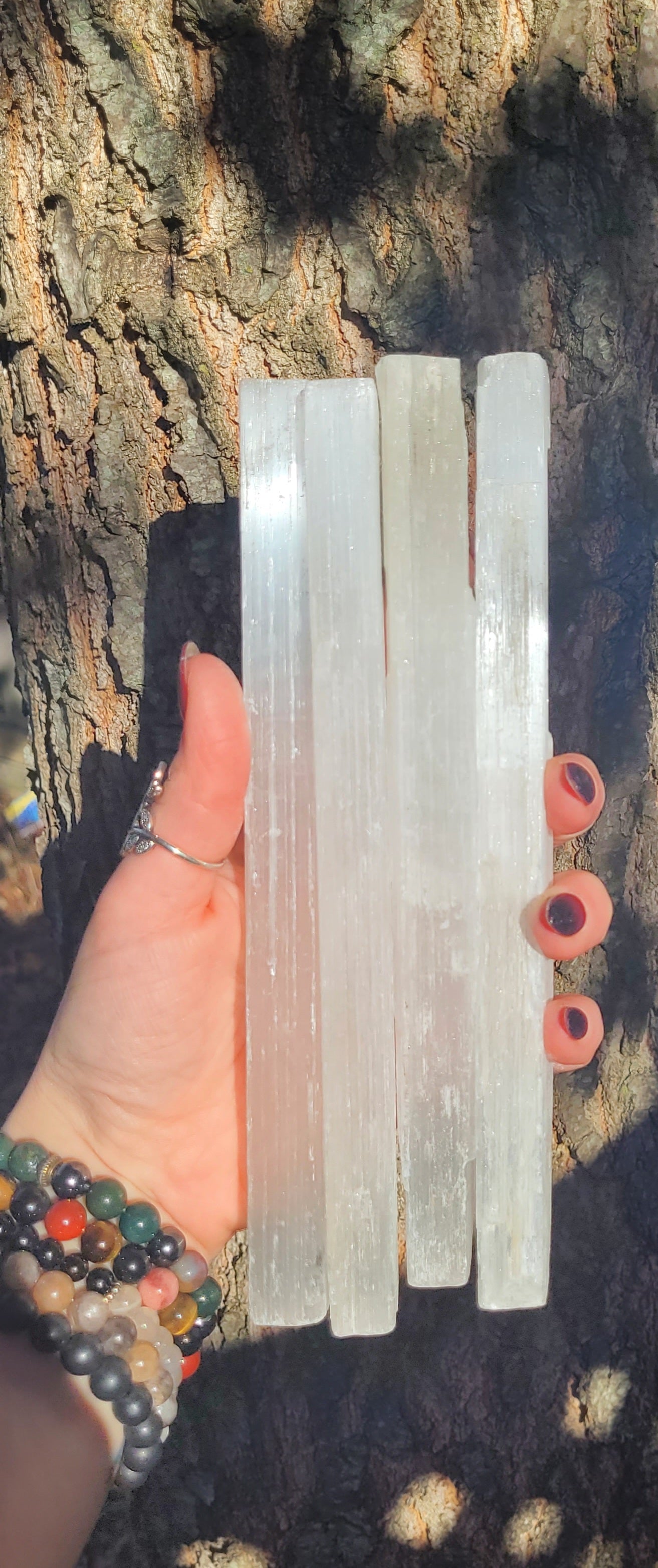 Selenite Wands