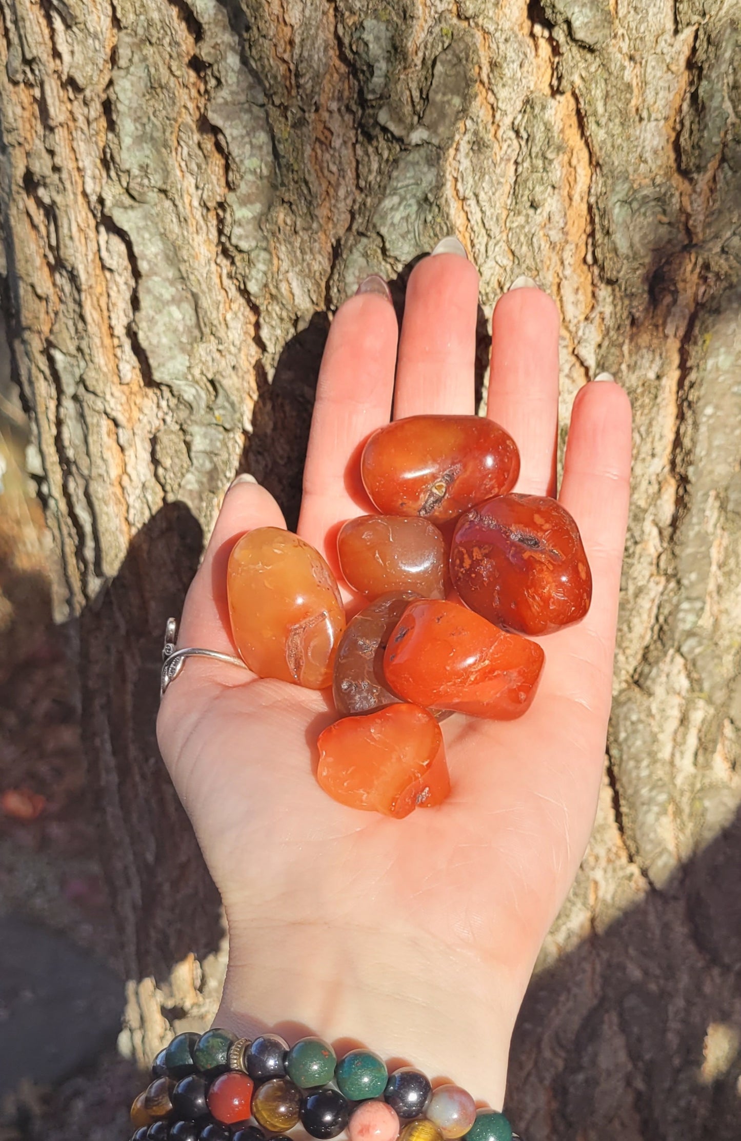 Carnelian Tumble stone