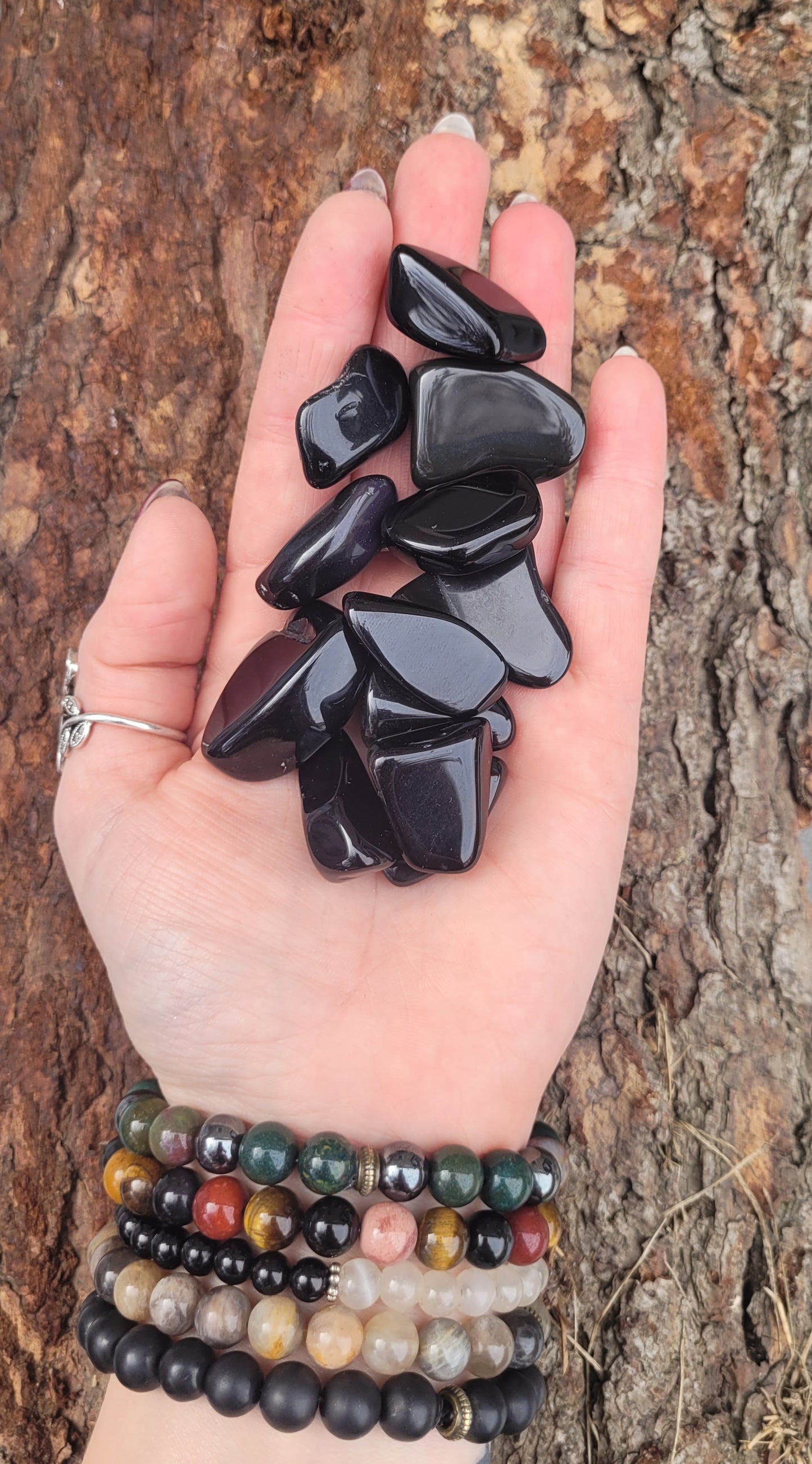 Black Tourmaline Tumble stone