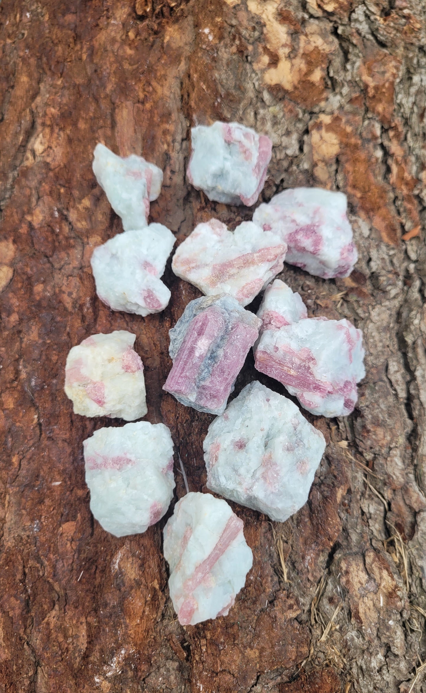 Pink Tourmaline raw