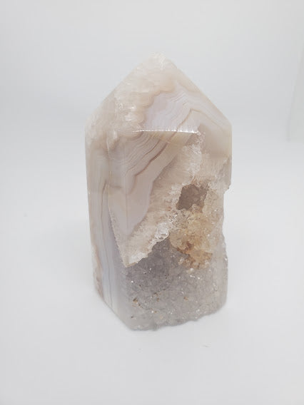 Druzy Agate Tower